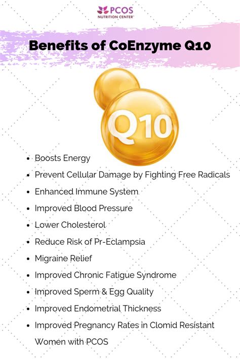 coenzyme q10 benefits